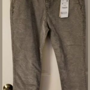 Zara basic womens snakeskin pants